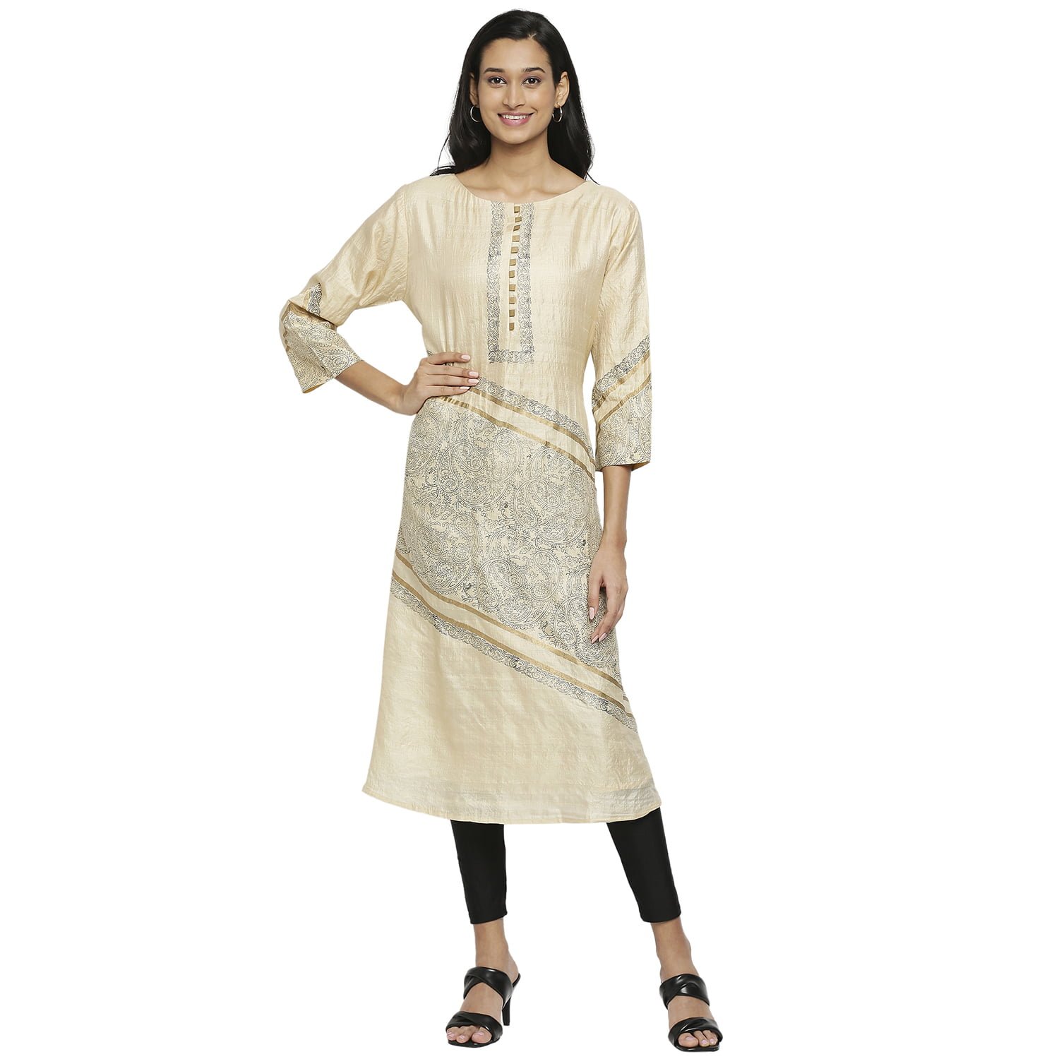 Kantha Embroidery Kurti