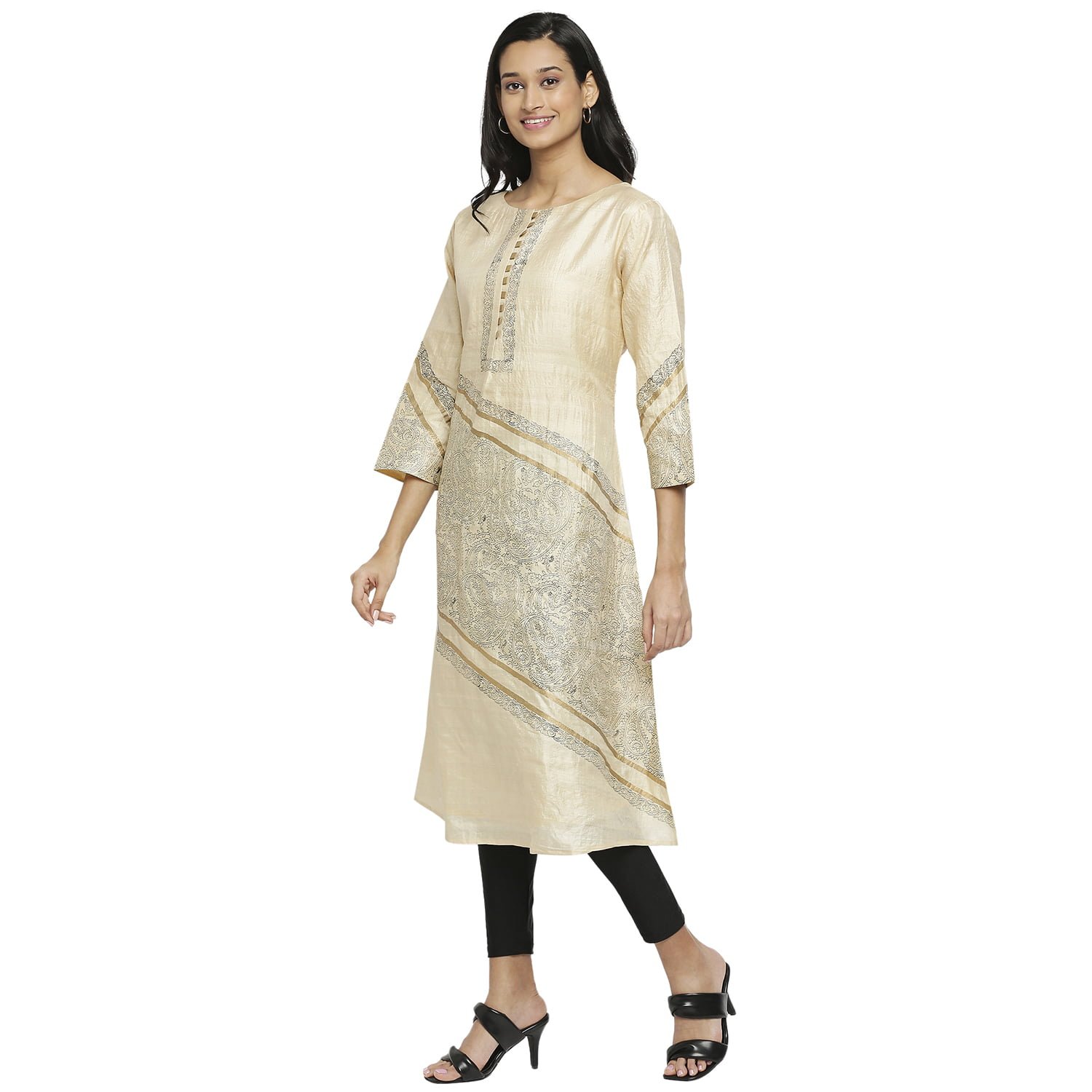 Kantha Embroidery Kurti - Image 2