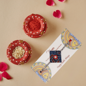Block Print Rakhi (Set of 5)