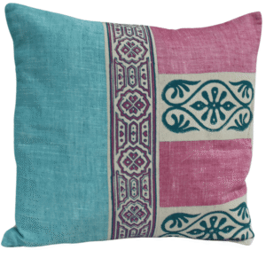 Block printed Cushion cover
