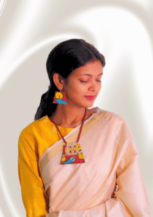 Kalamkari Fabric Jwellery