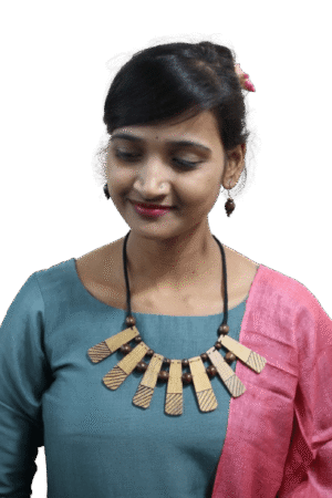 Warli Hand painted Bamboo Jewellery