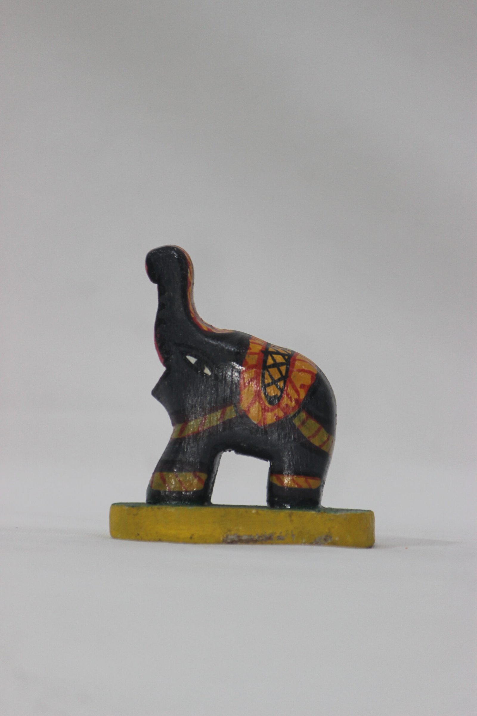 Pattachitra Wooden Hand-Painted Toy (Elephant) - Image 5