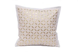 Applique Pure Cotton Cushion Cover