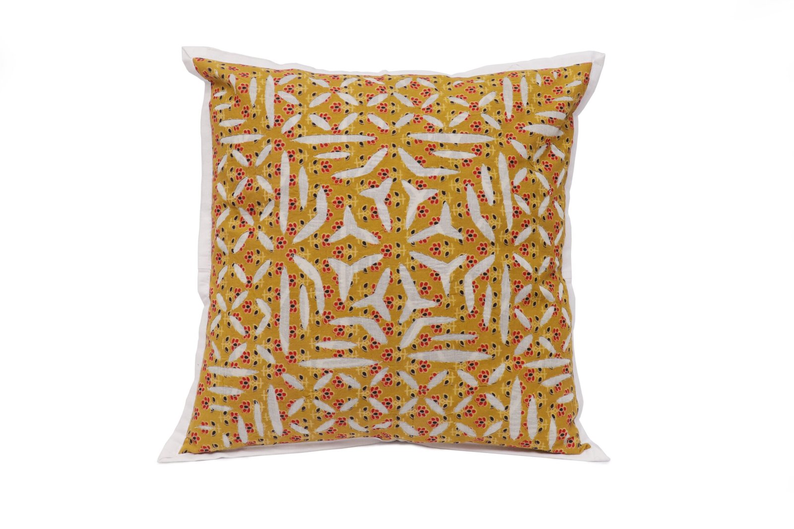 Applique Pure Cotton Cushion Cover
