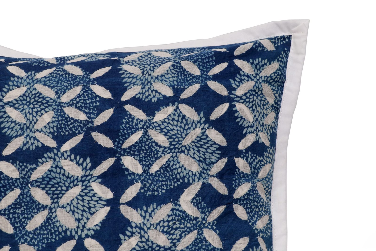 Applique Pure Cotton Cushion Cover - Image 3