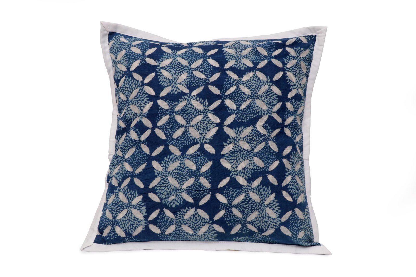 Applique Pure Cotton Cushion Cover