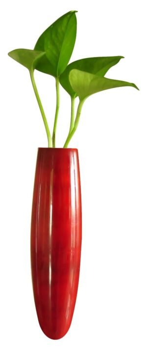 Fridge Vase Wooden Plant Holder