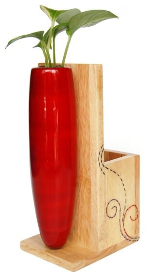 Tabletop Mini Wooden Plant Holder