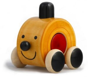 Rolly Car Wooden Push Toy
