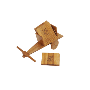 Bullock Cart Tea Coaster Set