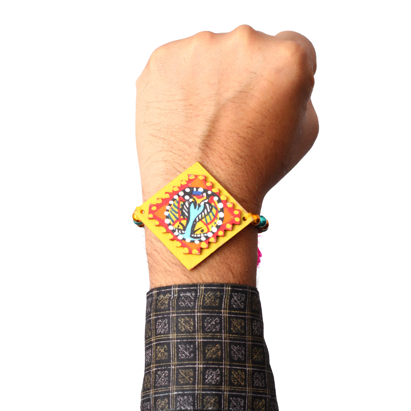 Madhubani Handcrafted Rakhi - Image 2