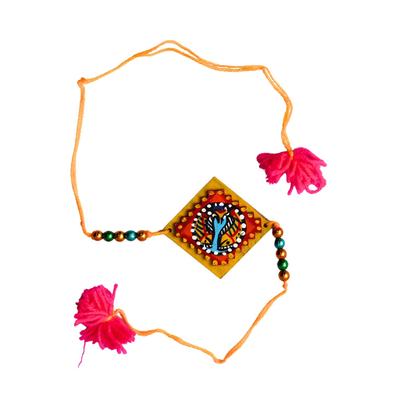 Madhubani Handcrafted Rakhi - Image 3