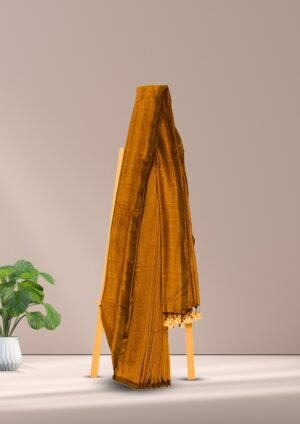 Tisser Handweave Cotton Silk Saree with Attached Blouse Piece