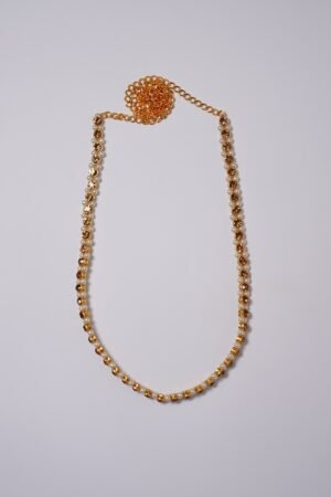 Handwork Gold Ball Chain Desing Kamarpatti