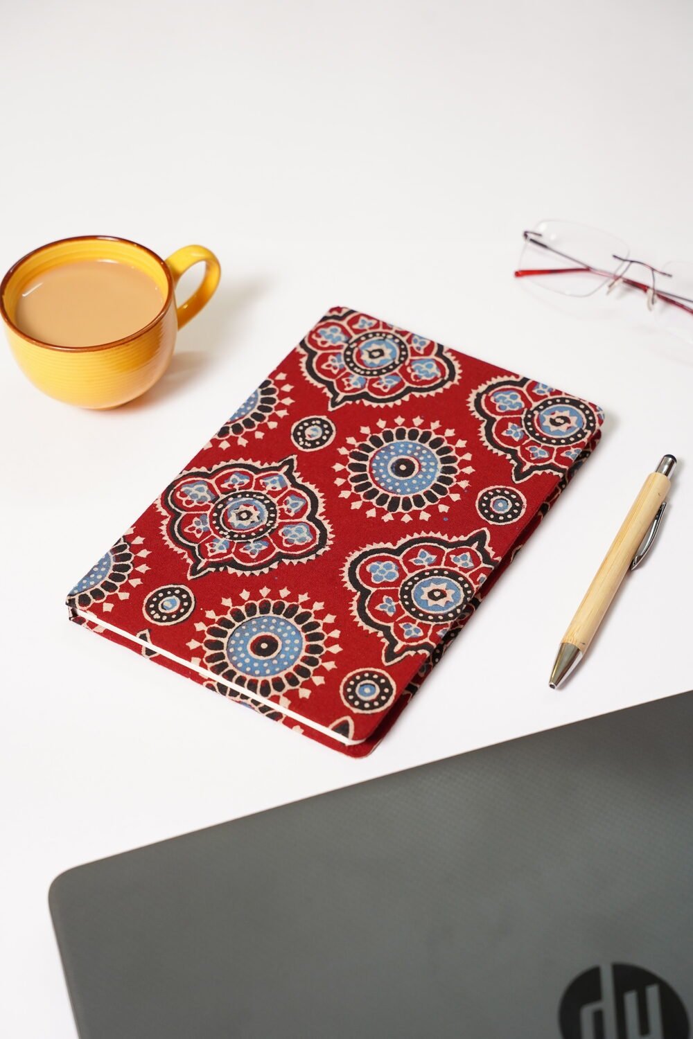 Block Print Diary Maroon - Image 3