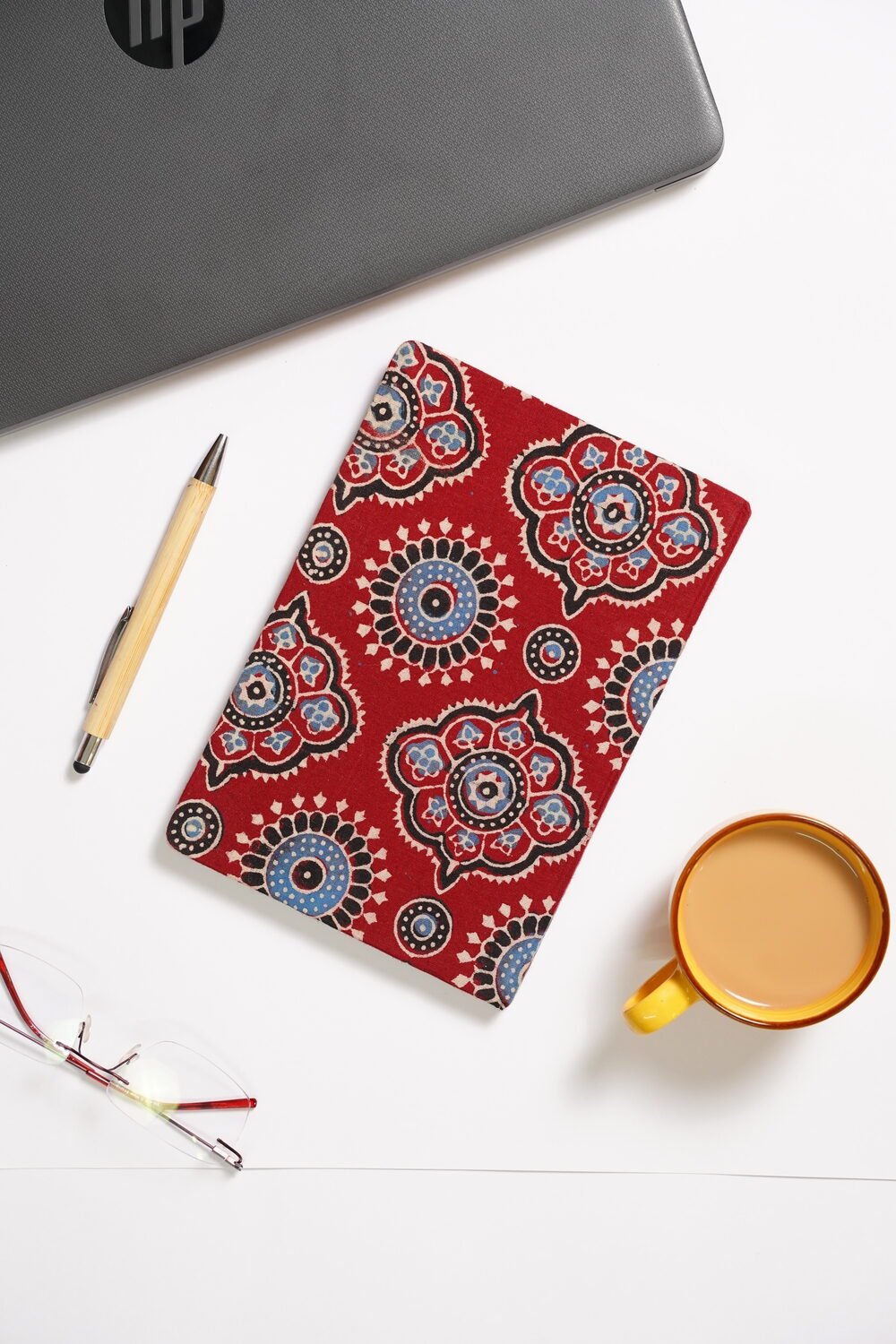 Block Print Diary Maroon - Image 4