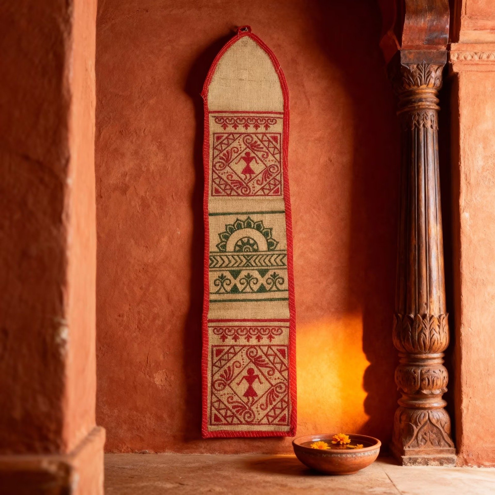 Decorative Jute Wall Hanging - Image 3