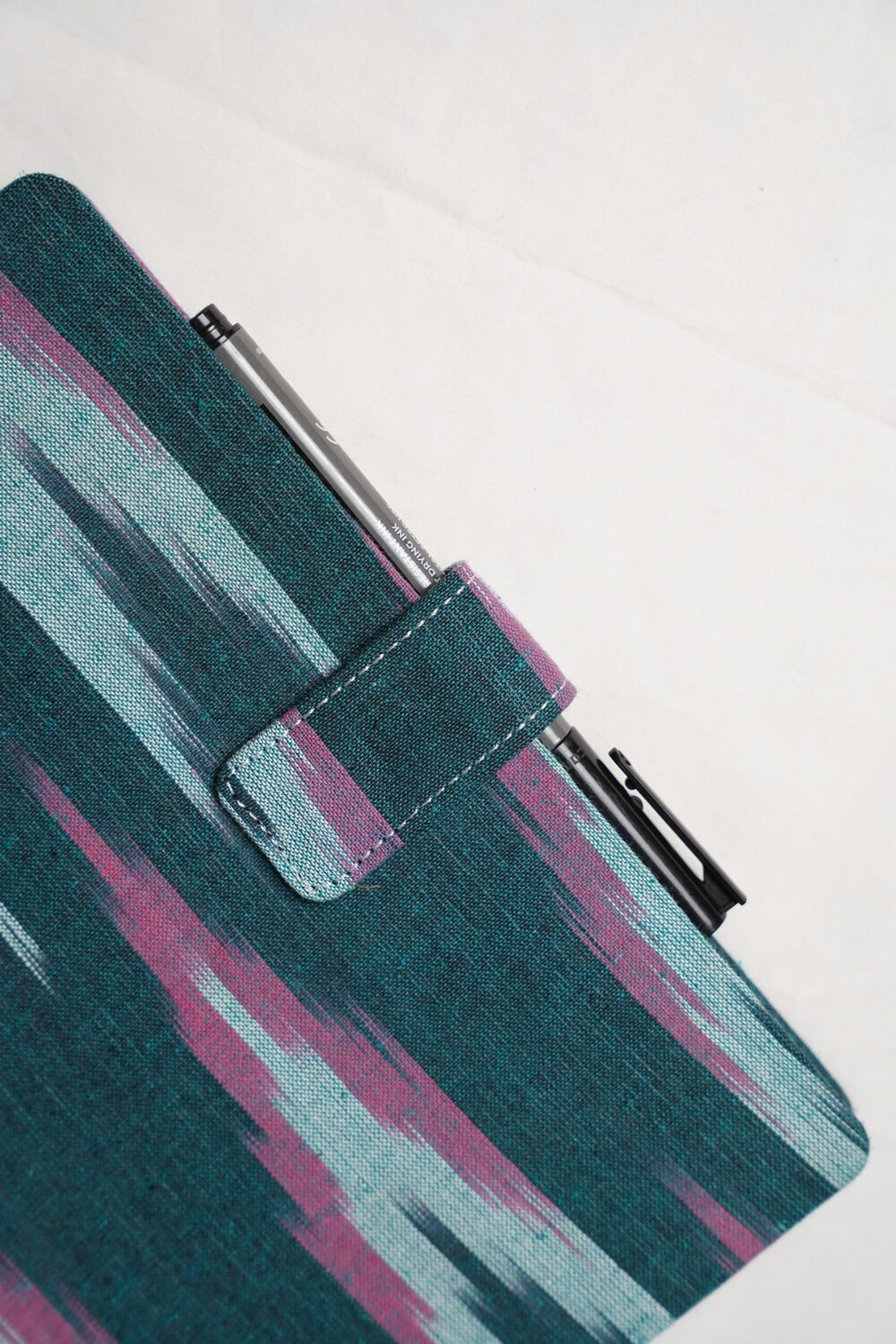 Ikat Handmade Diary Green - Image 7