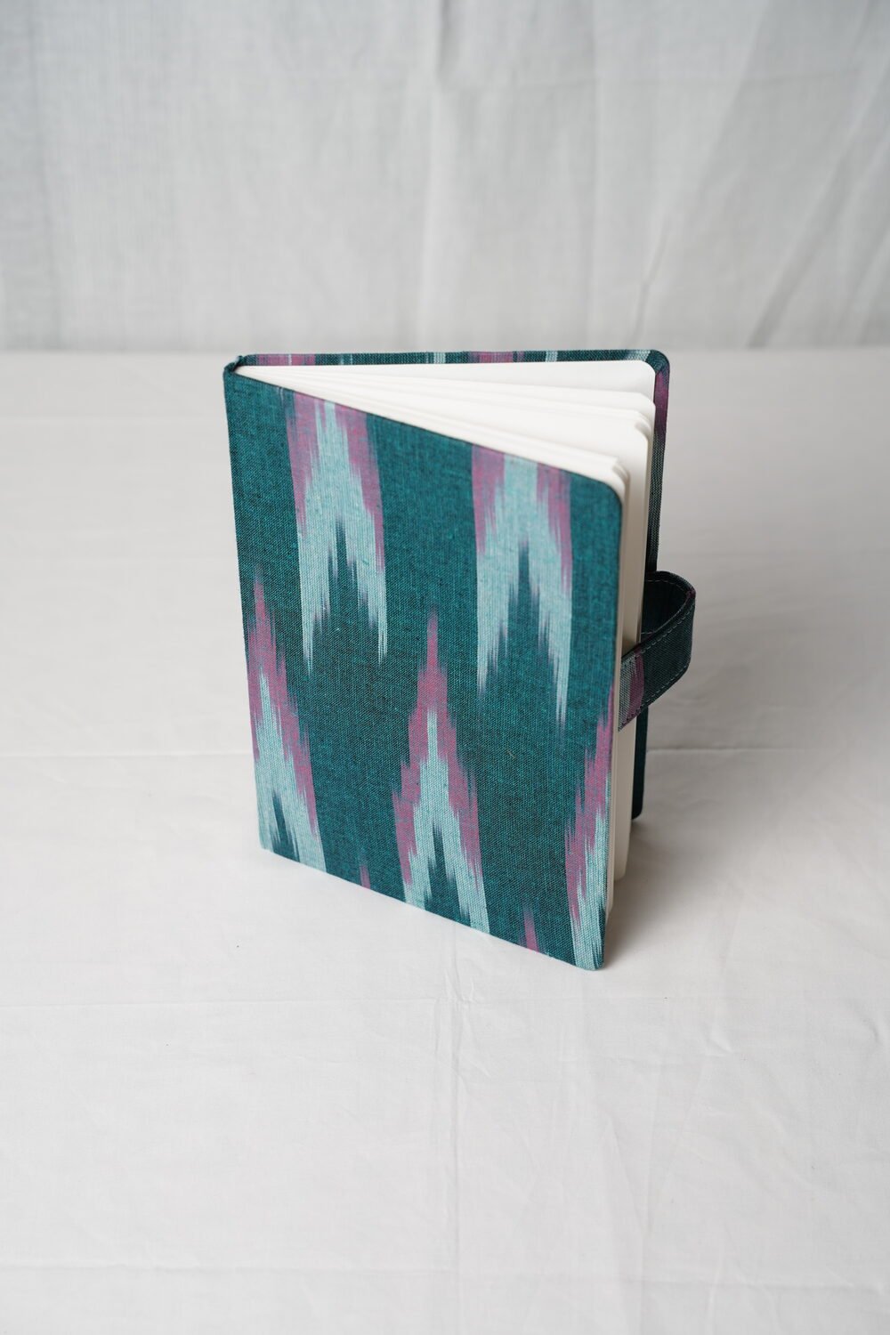 Ikat Handmade Diary Green - Image 8
