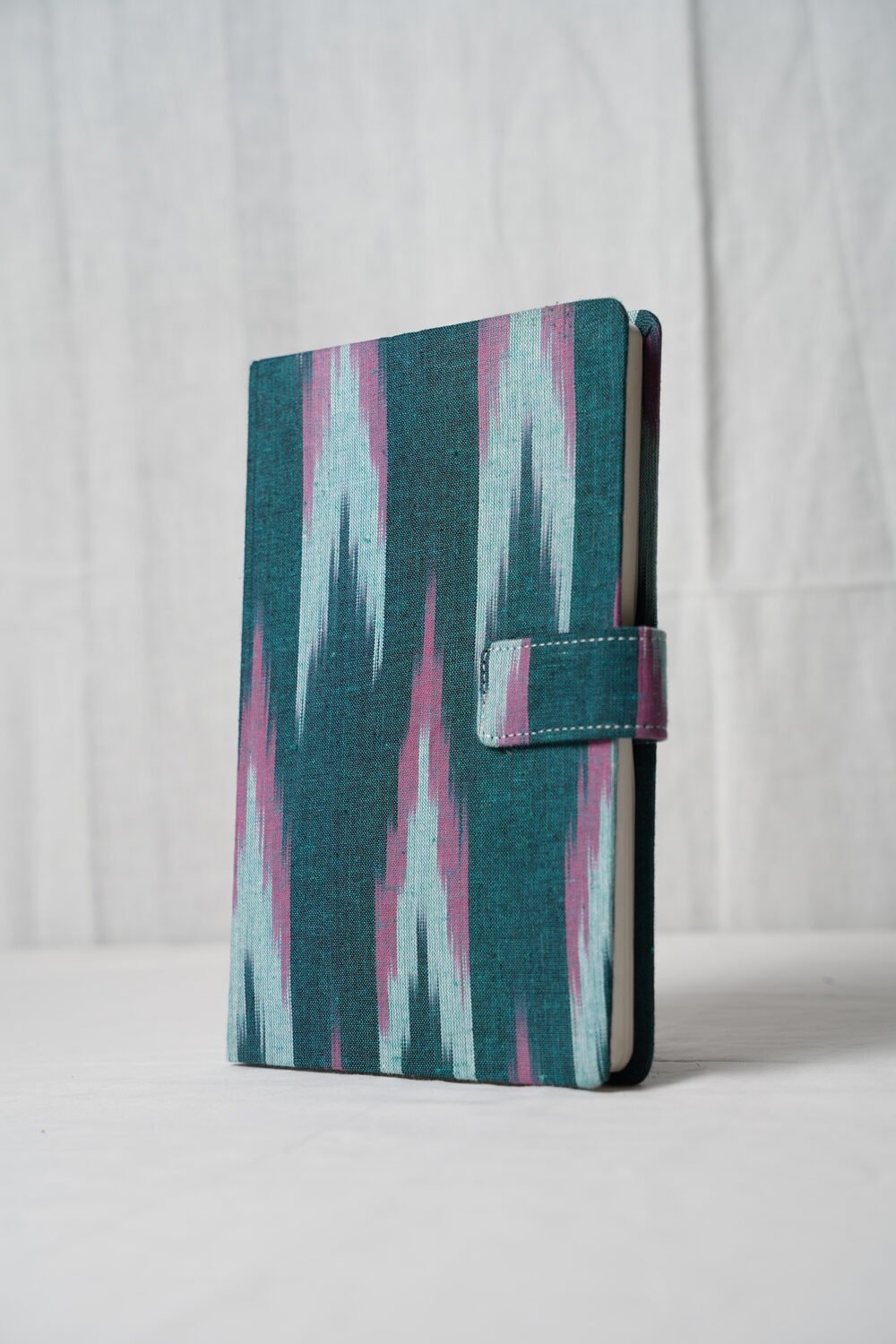 Ikat Handmade Diary Green - Image 9