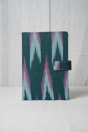 Ikat Handmade Diary Green