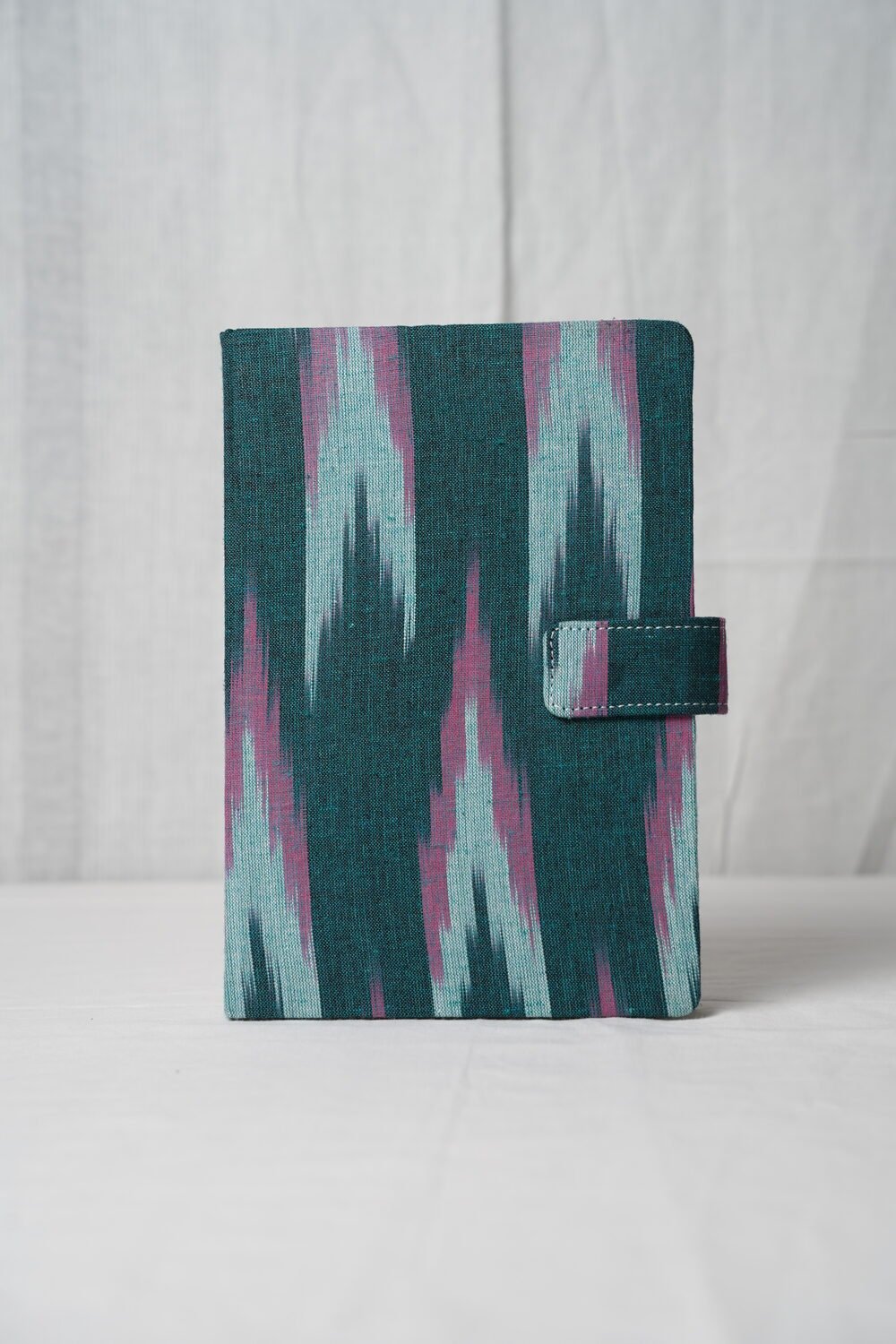 Ikat Handmade Diary Green