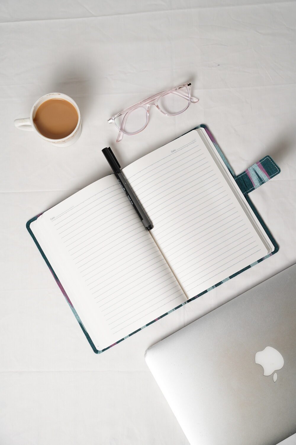 Ikat Handmade Diary Green - Image 4