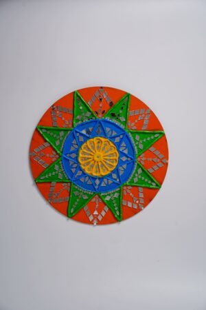Lippan Art Handcrafted Decorative Wall Plate