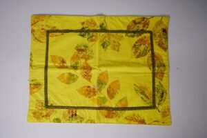 Handcrafted Table Mat Leaf Pattern