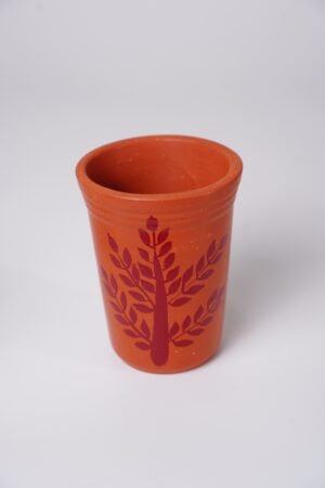Warli Handcrafted Terracotta Glass