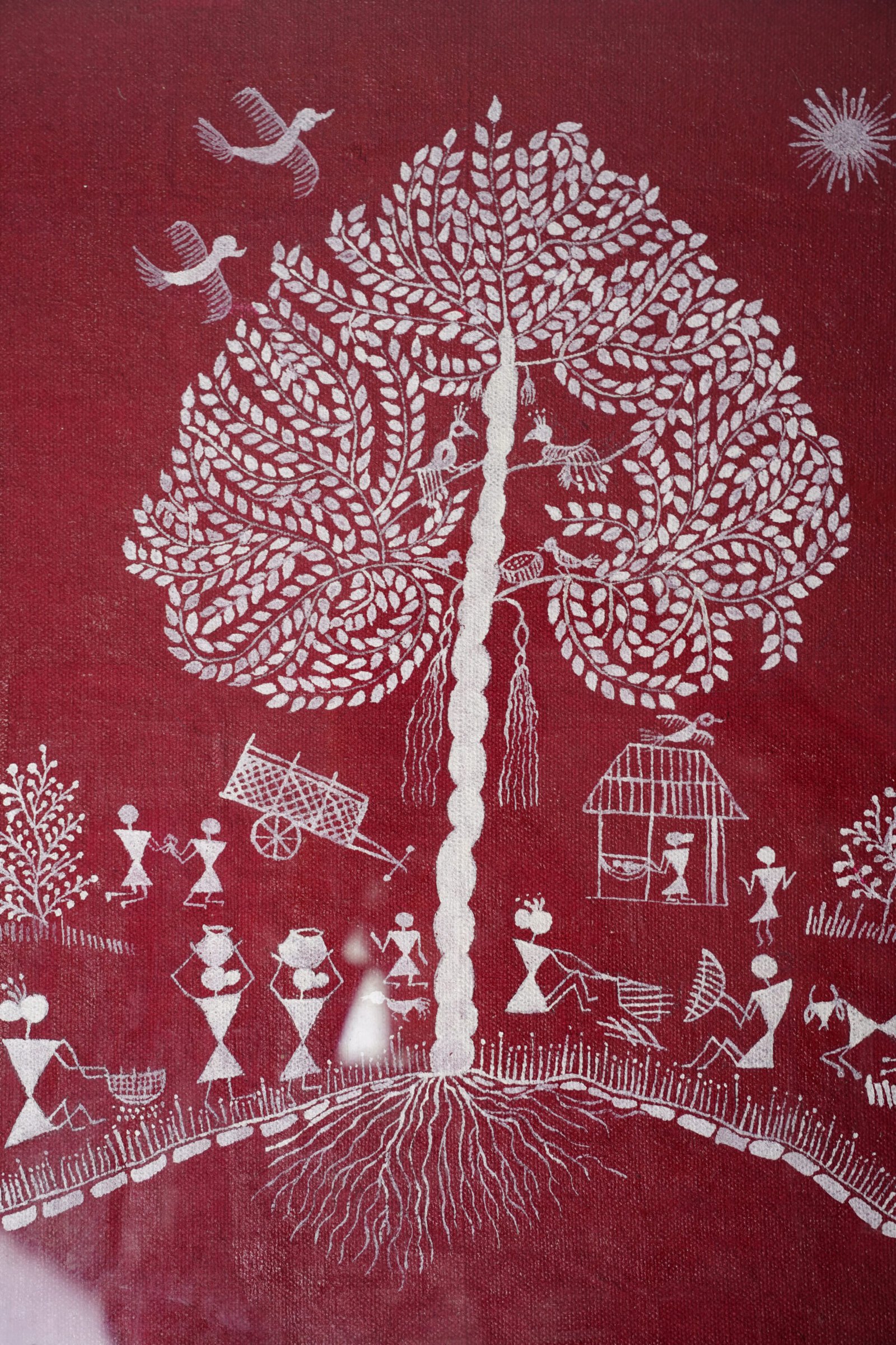 Warli Handpainted Frame - Image 4