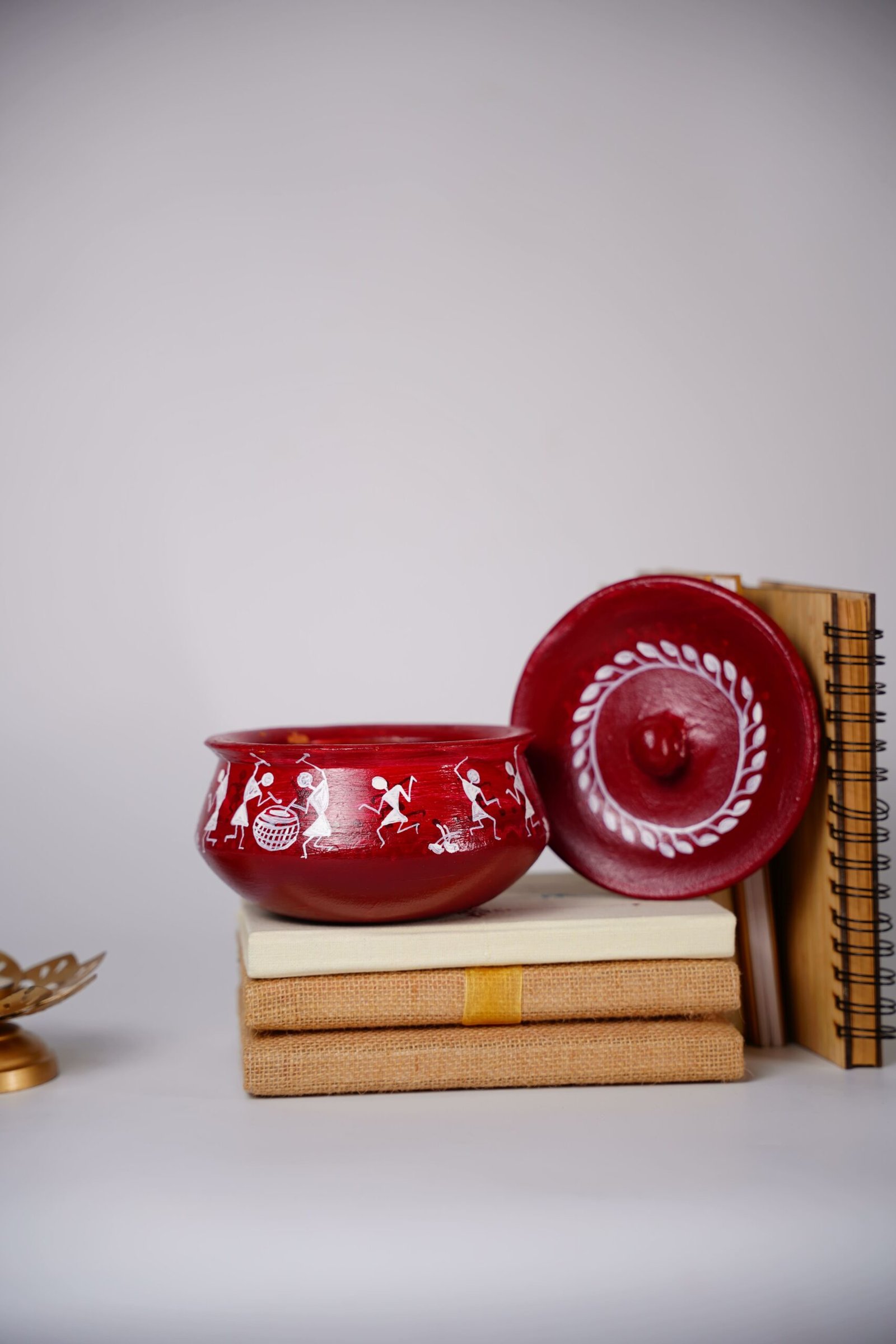 Warli Handcrafted Terracotta Handi