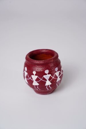 Warli Handcrafted Terracotta Pot