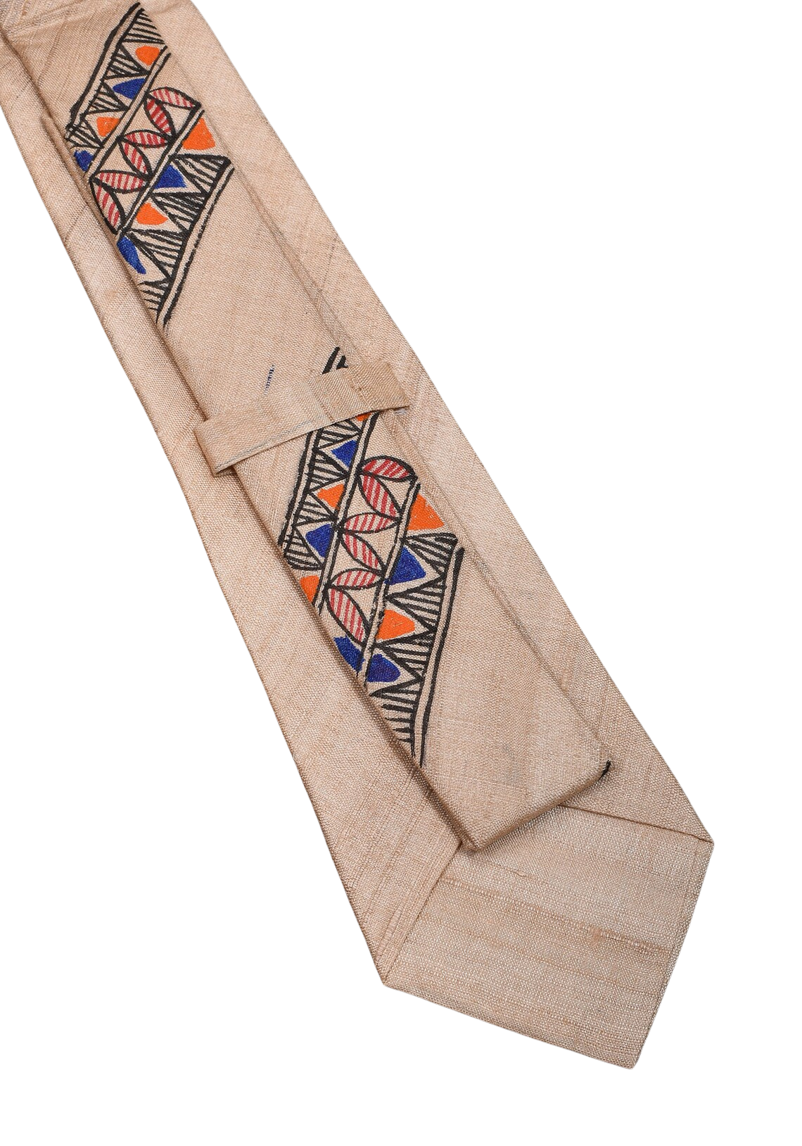 Tisser Handpainted Madhubani Silk Tie - Image 5