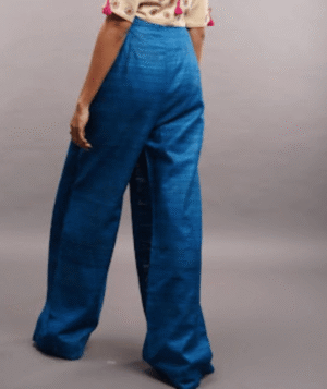PLEATED STRAIGHT PANTS
